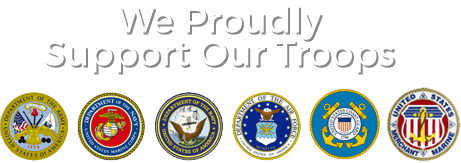 We Proudly Support Our Troops